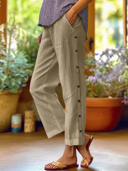 Women Plain Ankle Pants Pants Casual Spring/Fall Trousers